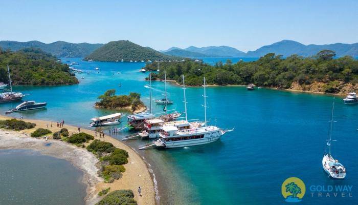 12 ADALAR TEKNE TURU - FETHYE GEZLECEK YERLER VE TURLAR