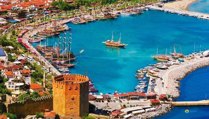 ALANYA CITY TOUR FROM SIDE - EXCURSIONS IN SIDE