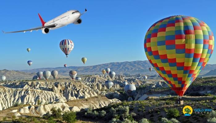 КАППАДОКИЯ НА САМОЛЕТЕ ИЗ АНТАЛИИ - ЭКСКУРСИИ В АНТАЛИИ