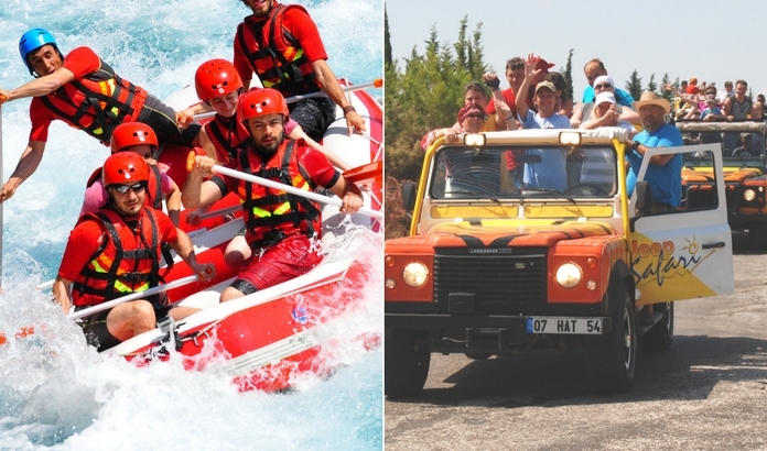 РАФТИНГ И ДЖИП САФАРИ В СИДЕ - ЭКСКУРСИИ В СИДЕ