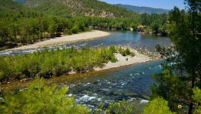 RAFTING OCH TAZI CANYON FRN ALANYA 4 I 1 - UTFLYKTER I ALANYA